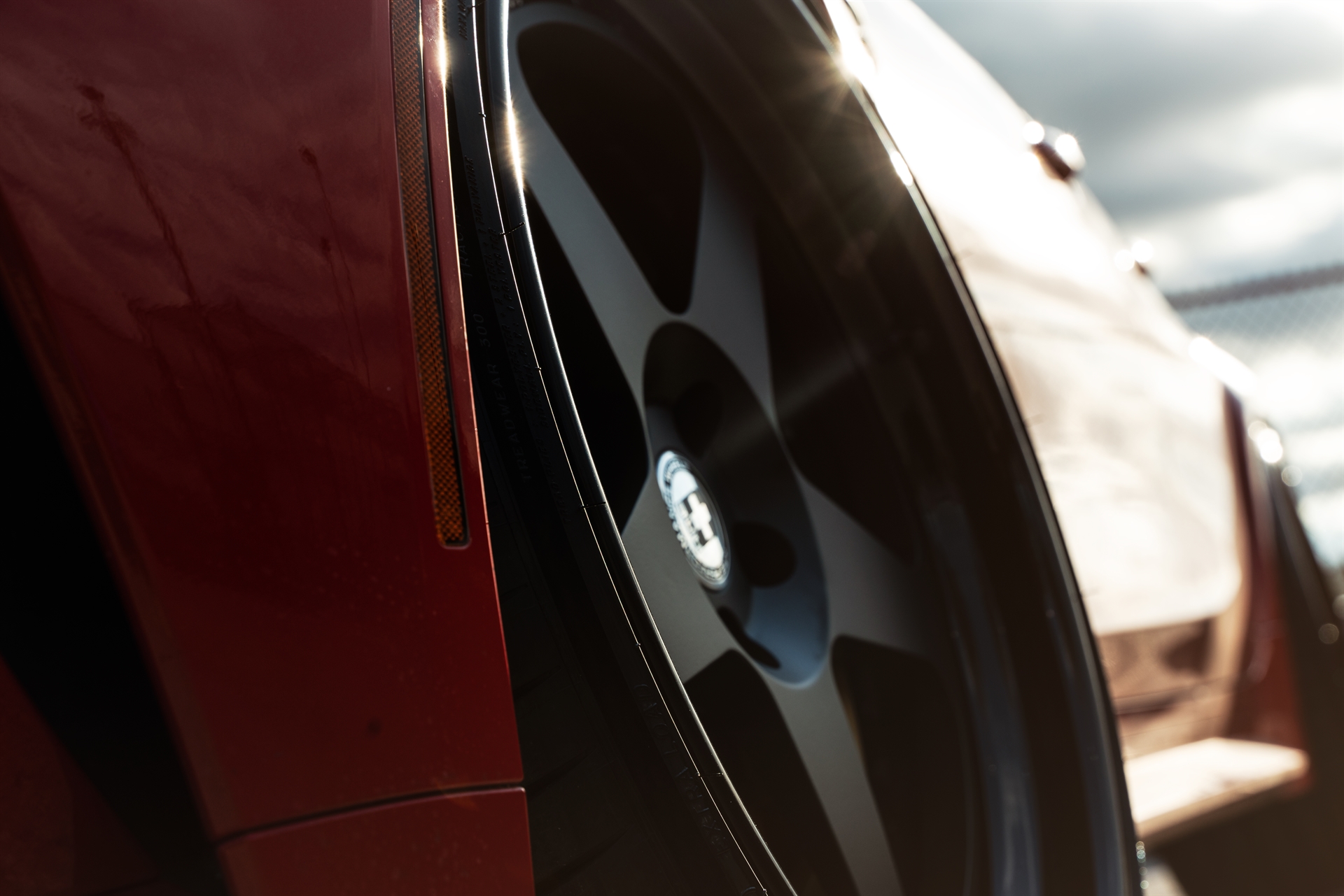 BMW G80 M3 | Toronto Red | on HRE Classic 305 | Satin Black