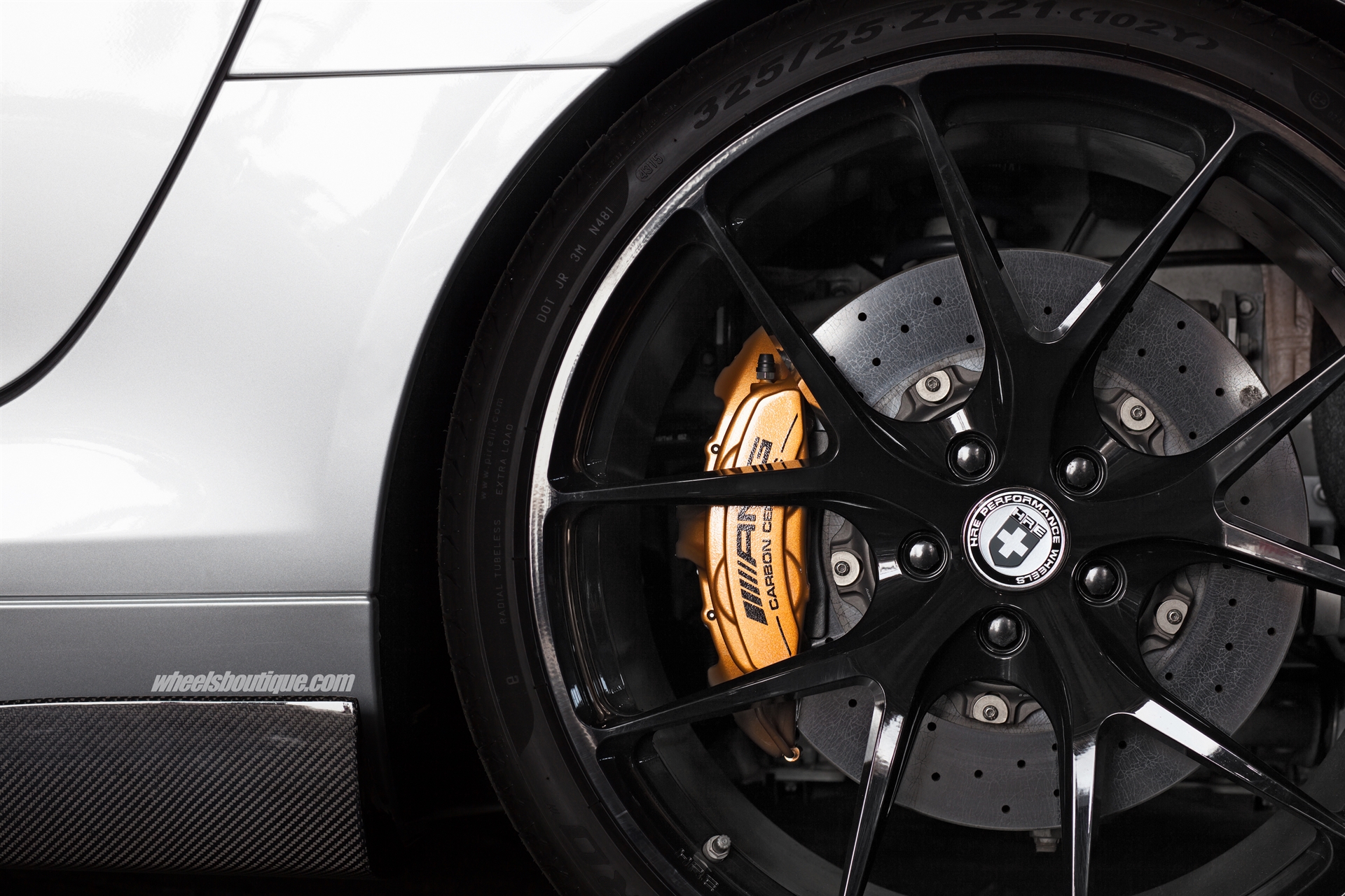 Mercedes Benz SLS AMG on HRE P101