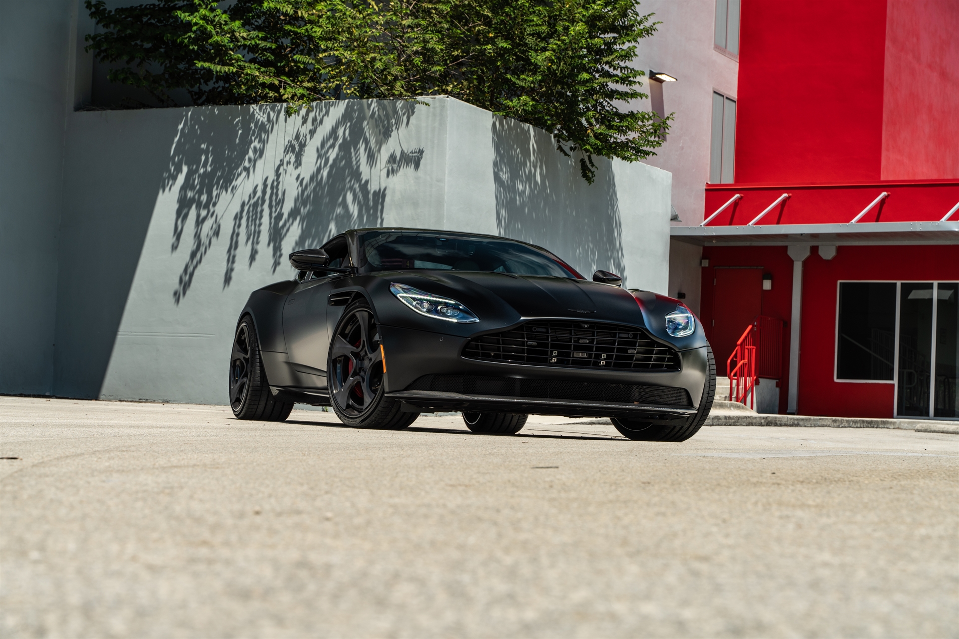 Aston Martin | Satin Jet Black | on ANRKY XR-305 | Satin Mirror Polished Smoke