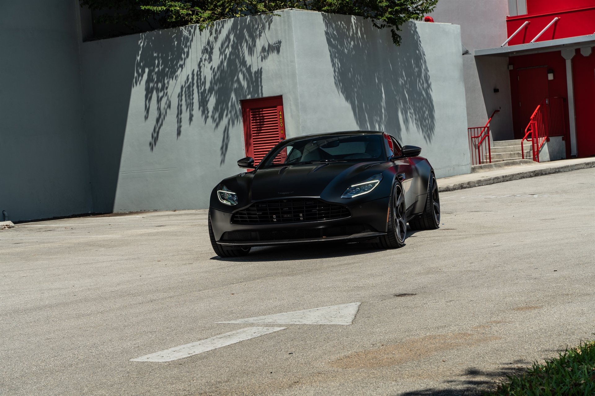 Aston Martin | Satin Jet Black | on ANRKY XR-305 | Satin Mirror Polished Smoke