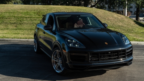 Porsche Cayenne Turbo GT | Black | on ANRKY XR-305 | Polished Clear