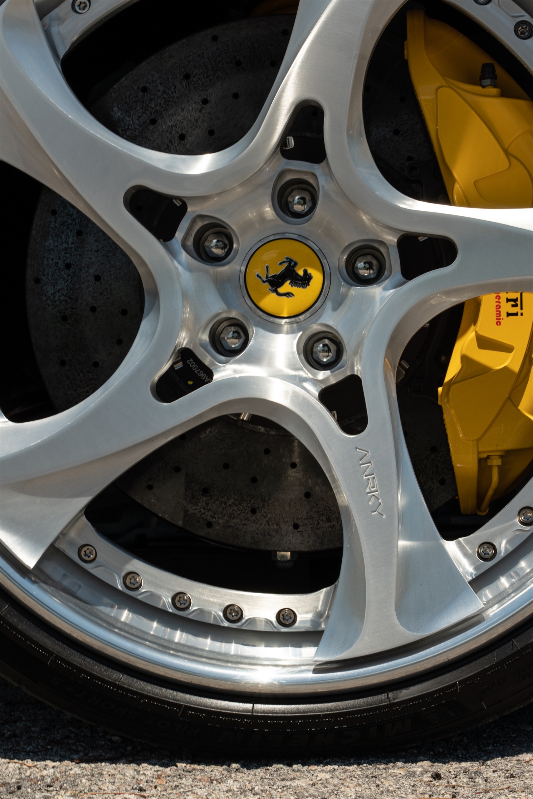 Ferrari SF90 | Azzurro La Platta | on ANRKY XR-305 | Polished Clear