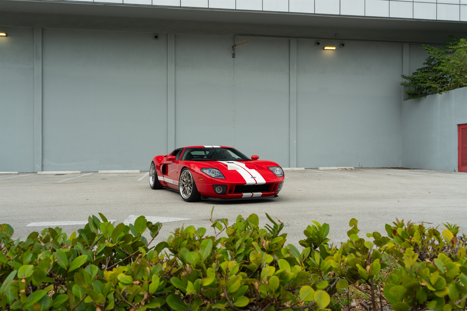 Ford GT MK1 | Ruby Red | on ANRKY RS1 | Satin White Gold