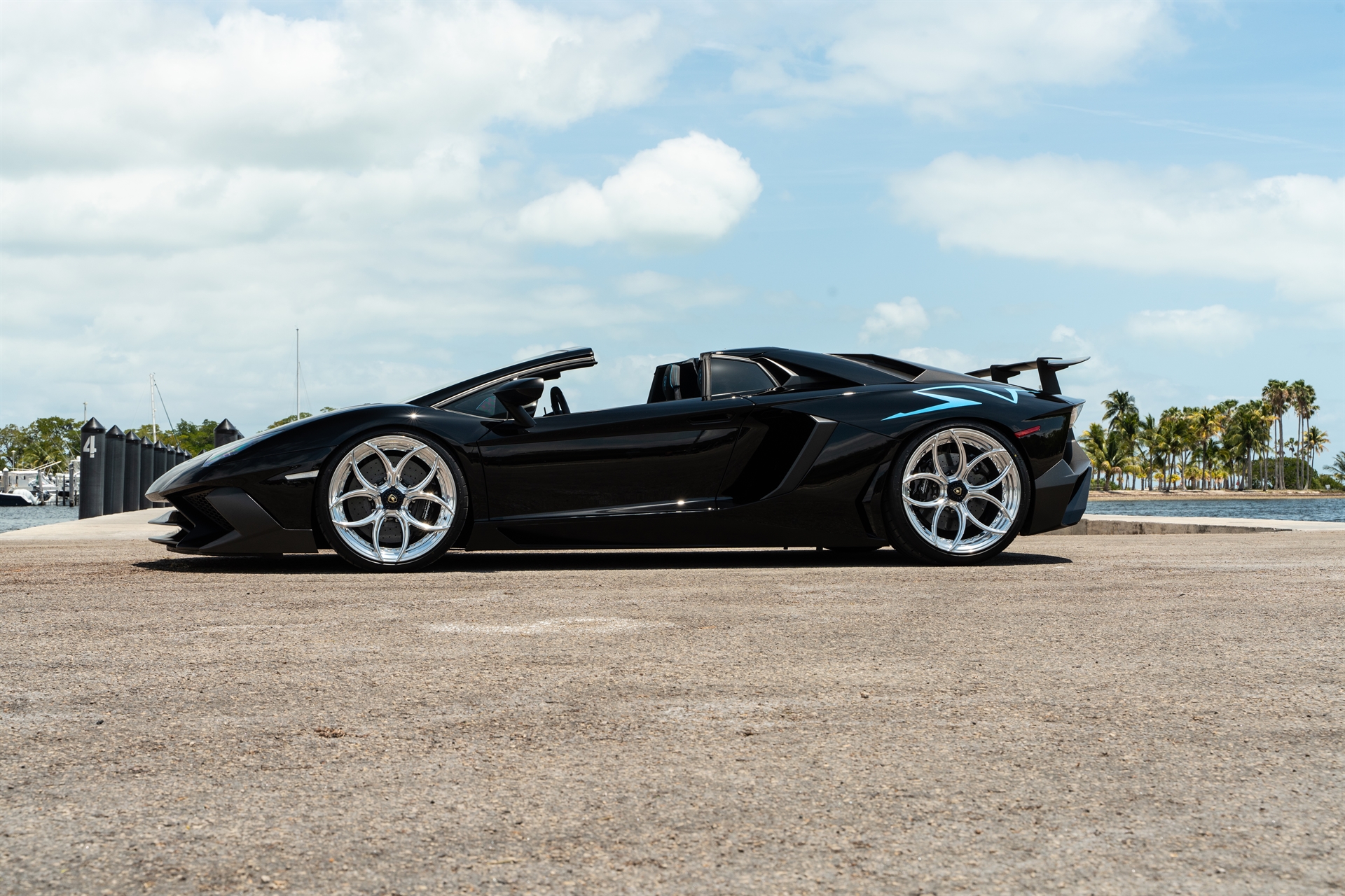 Lamborghini Aventador SV | Nero Noctis | on ANRKY S2-X0 | Polished Clear
