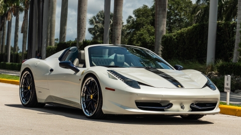 Ferrari 458 on HRE S104SC