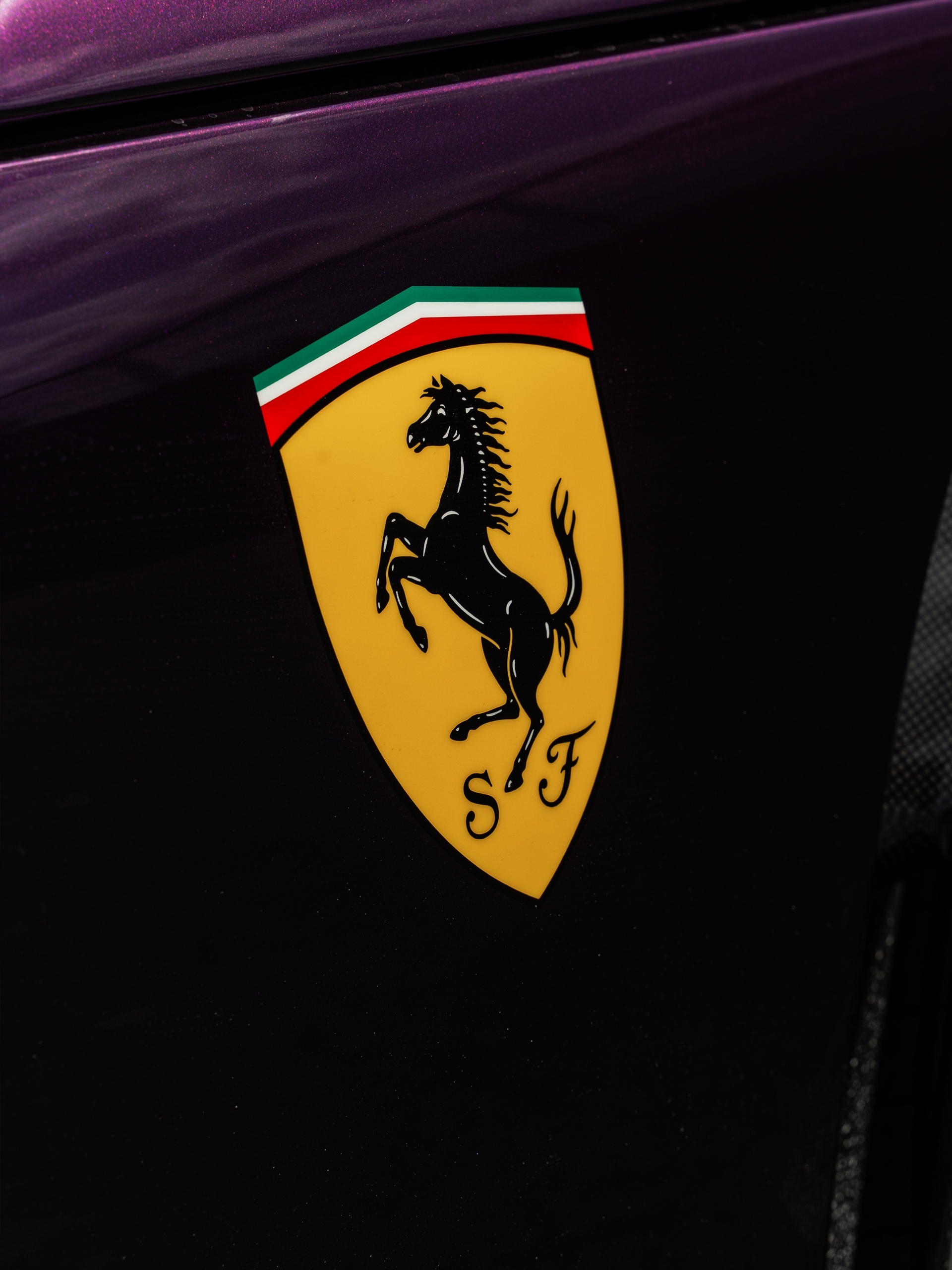 Ferrari Purosangue | Hong Kong Viola | on HRE P204 | Satin Black