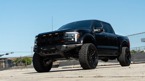 Ford Raptor R | Agate Black | on ANRKY AN36 | Satin Black