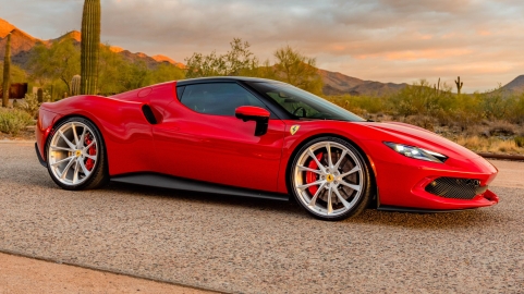 Ferrari 296 on HRE P201