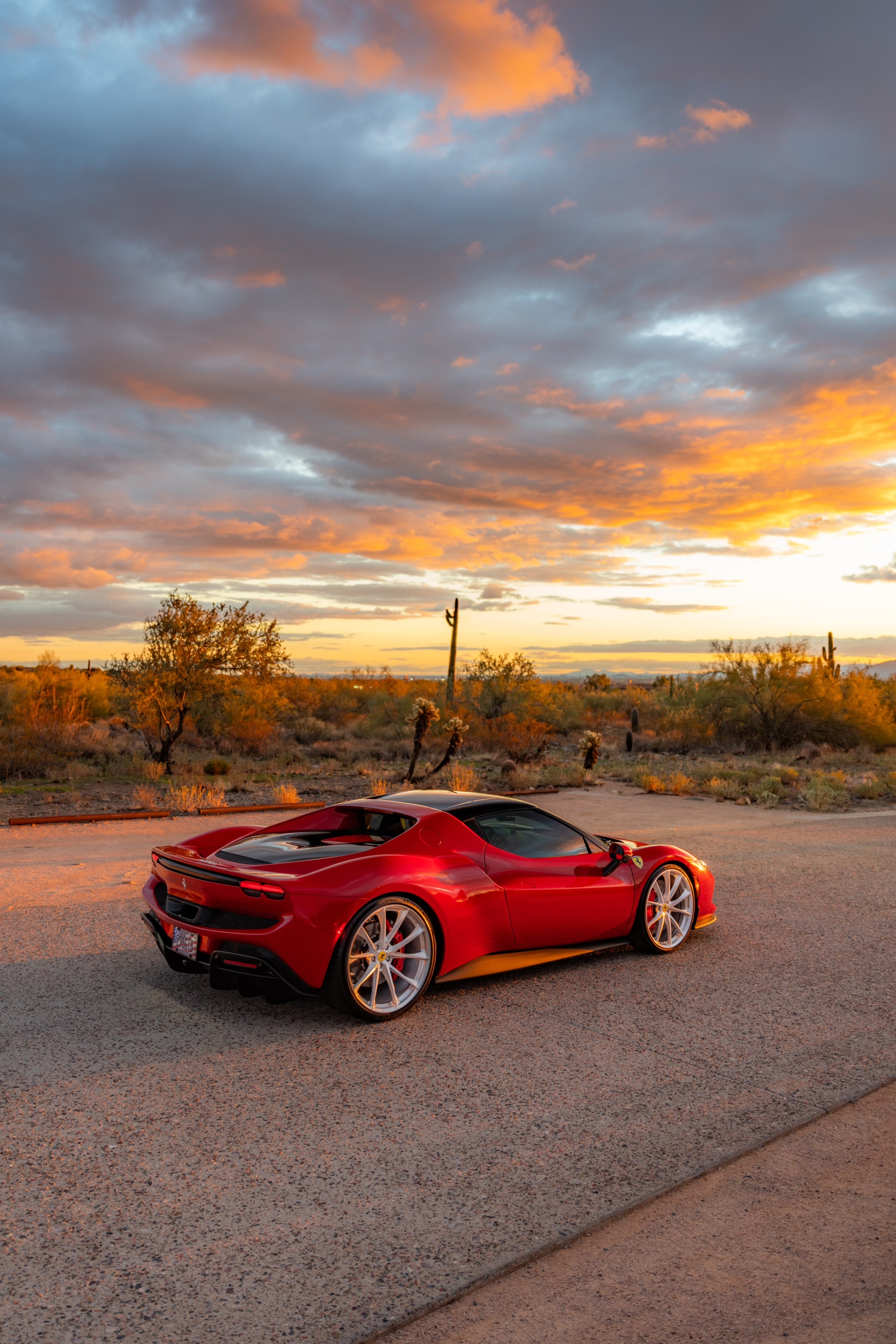 Ferrari 296 on HRE P201