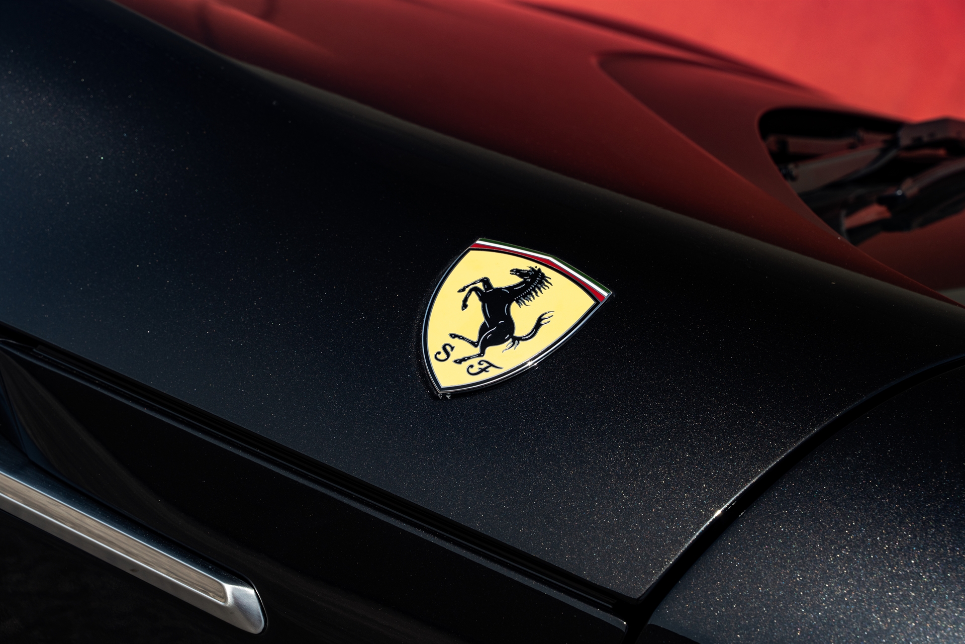 Ferrari 12 Cilindri | Nero Daytona | on ANRKY RS1 | Mirror Polished Champagne