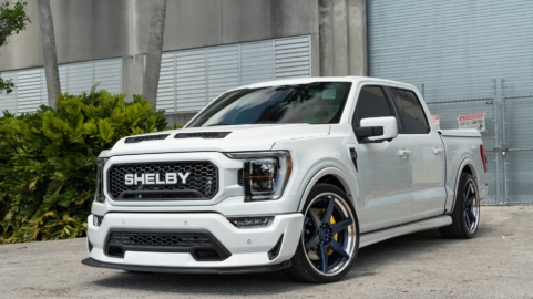 Shelby Super Snake Ford F-150 | Oxford White | on ANRKY RS6.3 | Satin Space Blue