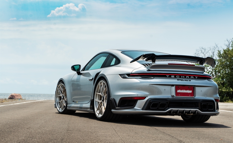 Techart Porsche 992 911 Turbo S on HRE S101SC