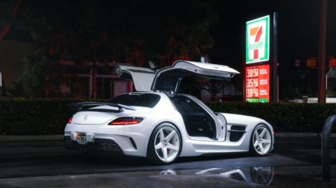 Mercedes Benz SLS Black Series | Mystic White | on ANRKY RS5.1 | Mystic White