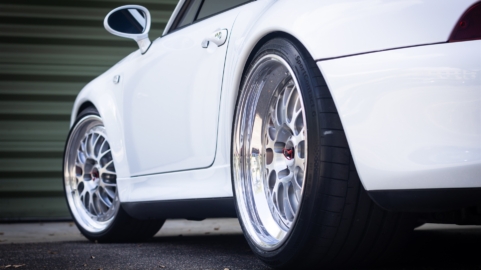 Porsche 993 911 Turbo on BBS Wheels