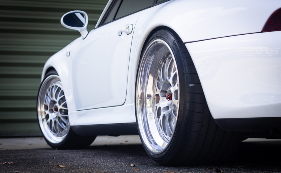 Porsche 993 911 Turbo on BBS Wheels