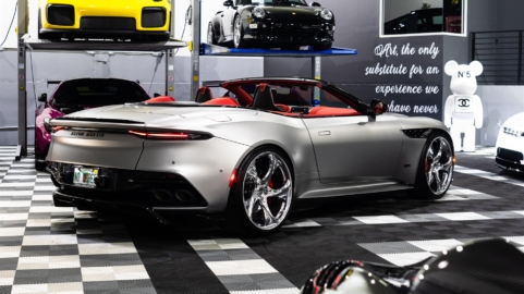 Aston Martin DBS 770 Ultimae on HRE Wheels 522M