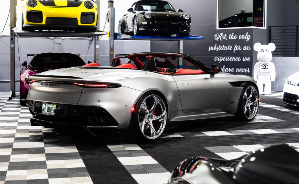Aston Martin DBS 770 Ultimae on HRE Wheels 522M