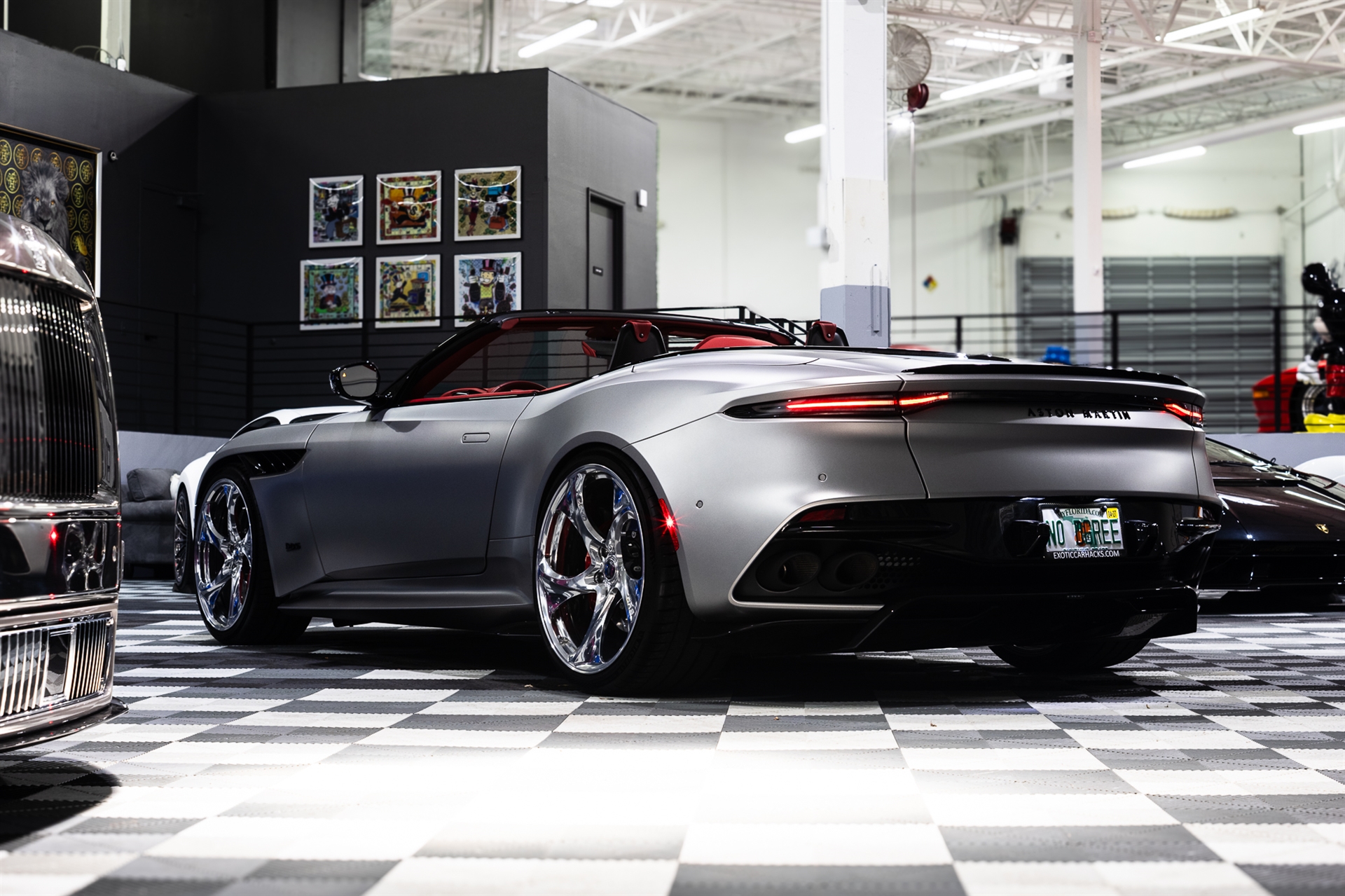 Aston Martin DBS 770 Ultimae on HRE Wheels 522M