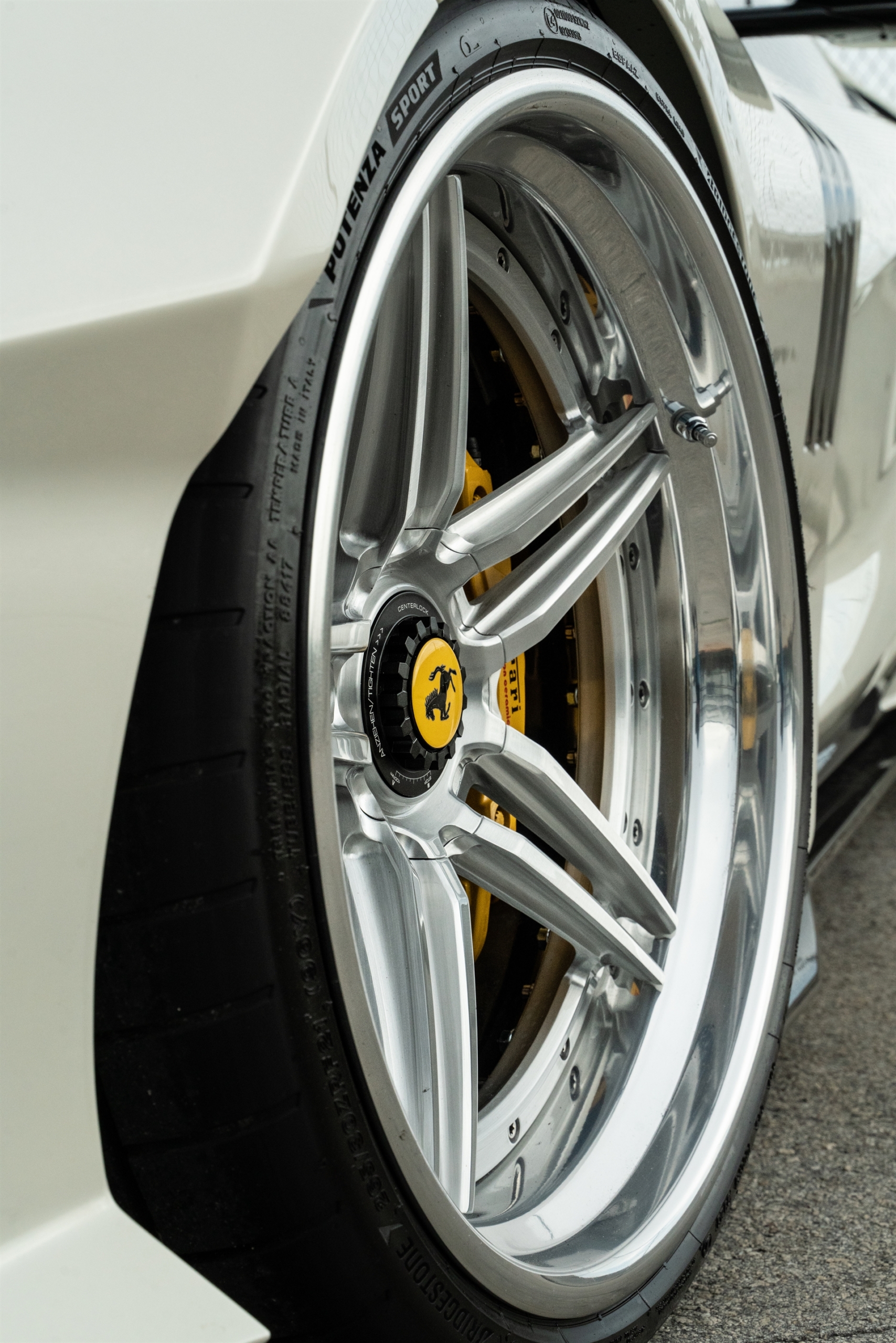 ZACOE 812 GTS | Bianco Fuji | on 1886 XR003 | Brushed Clear