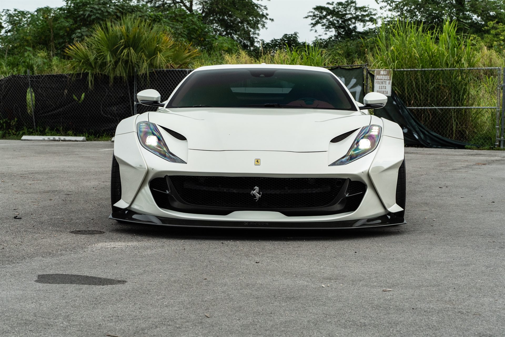 ZACOE 812 GTS | Bianco Fuji | on 1886 XR003 | Brushed Clear