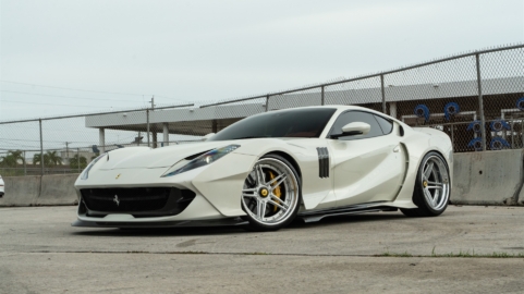 ZACOE 812 GTS | Bianco Fuji | on 1886 XR003 | Brushed Clear