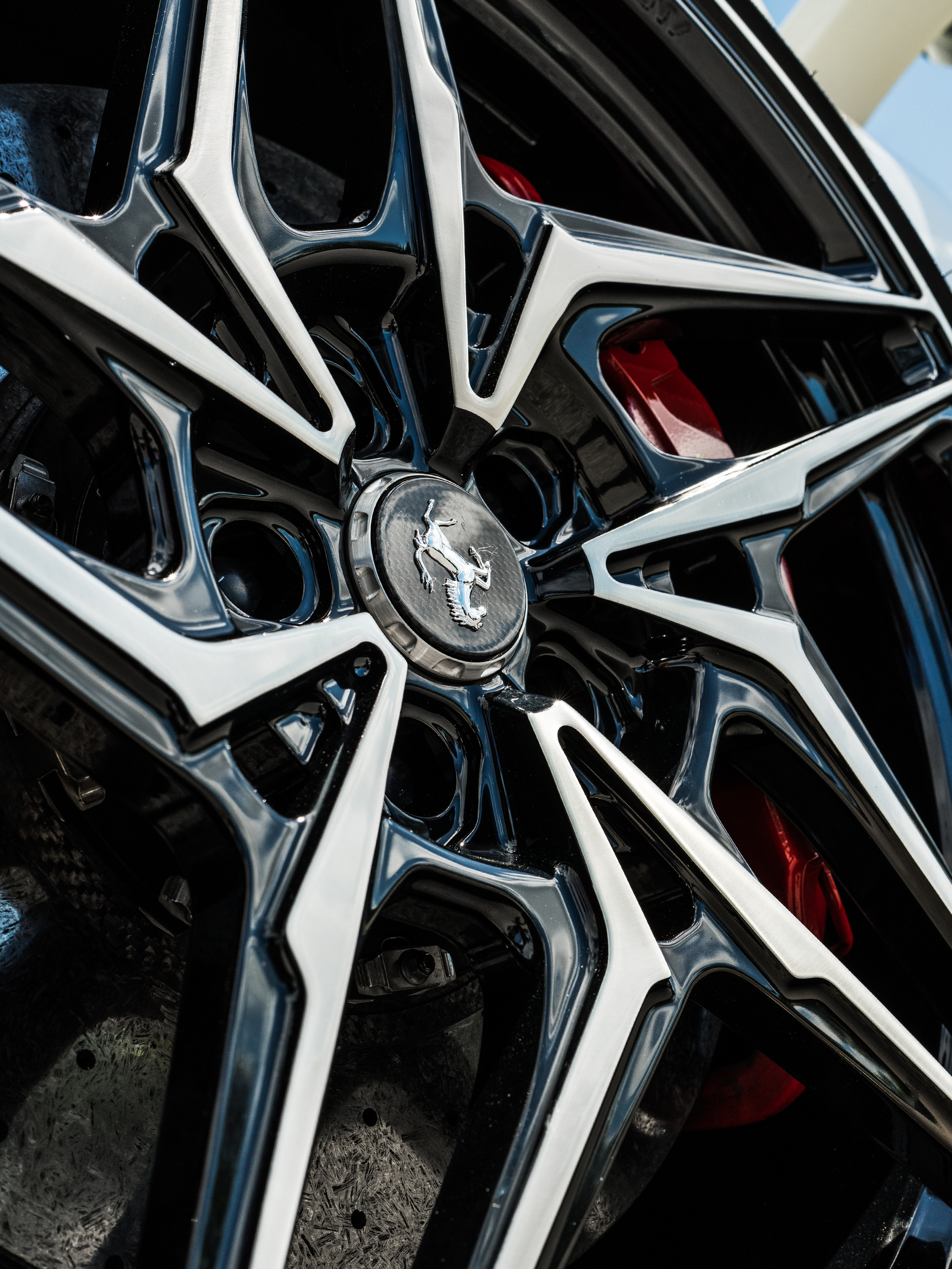 Ferrari F8 Spider | Bianco Avus | ANRKY S3-X1 | Two-Tone: Brushed Clear Face + Gloss Black Windows