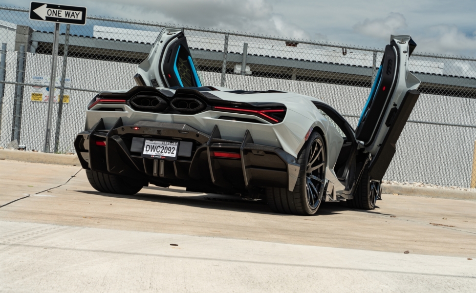 MANSORY Lamborghini Revuelto | Grigio Hati | on Mansory FV.10 Wheels | Gloss Black
