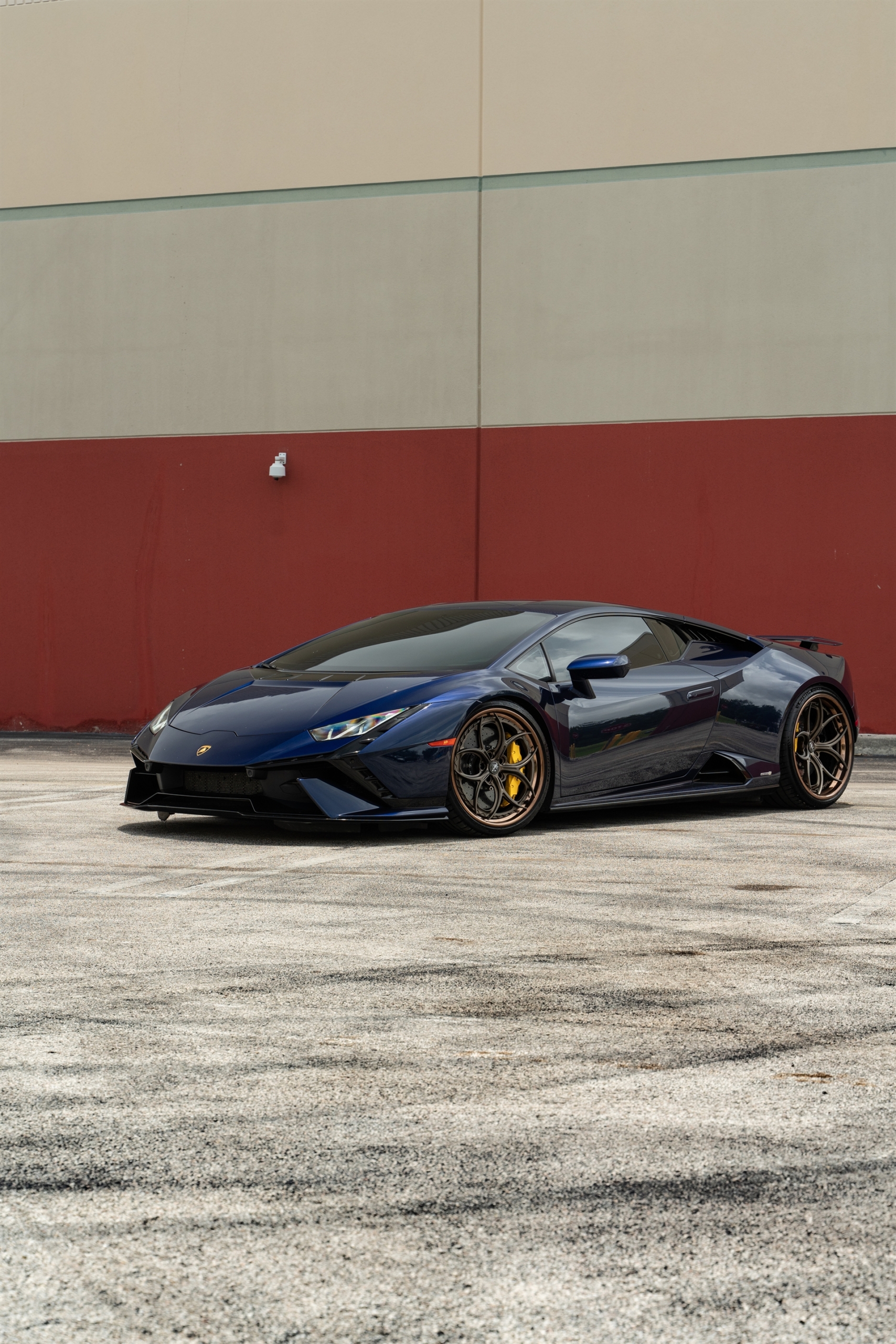 Lamborghini Huracan Tecnica | Blu Grifo | on ANRKY S3-X0 | Satin Bronze