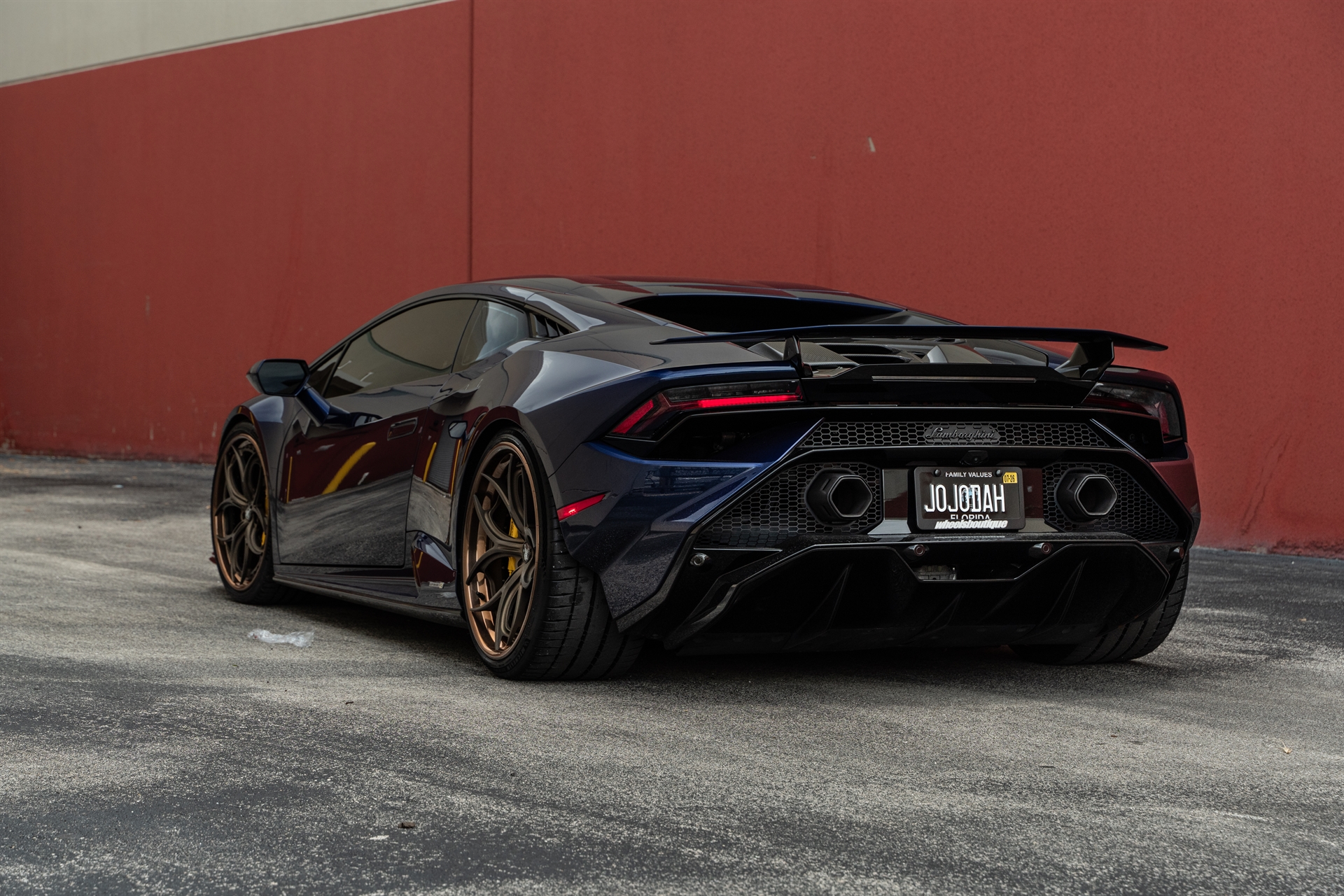 Lamborghini Huracan Tecnica | Blu Grifo | on ANRKY S3-X0 | Satin Bronze