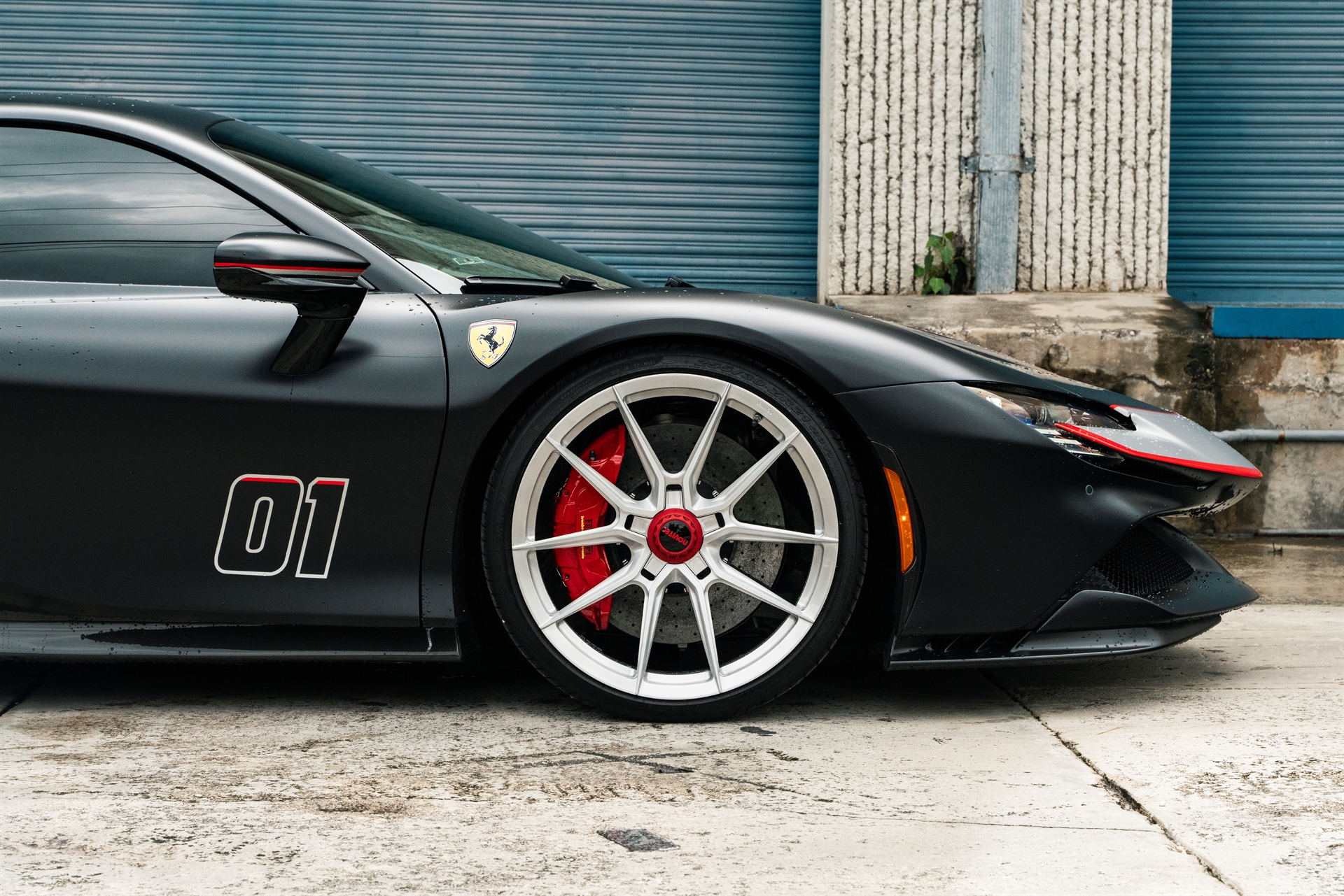 Ferrari SF90 | Nero Assetto Fiorano | on Novitec NF-10 | Brushed Clear