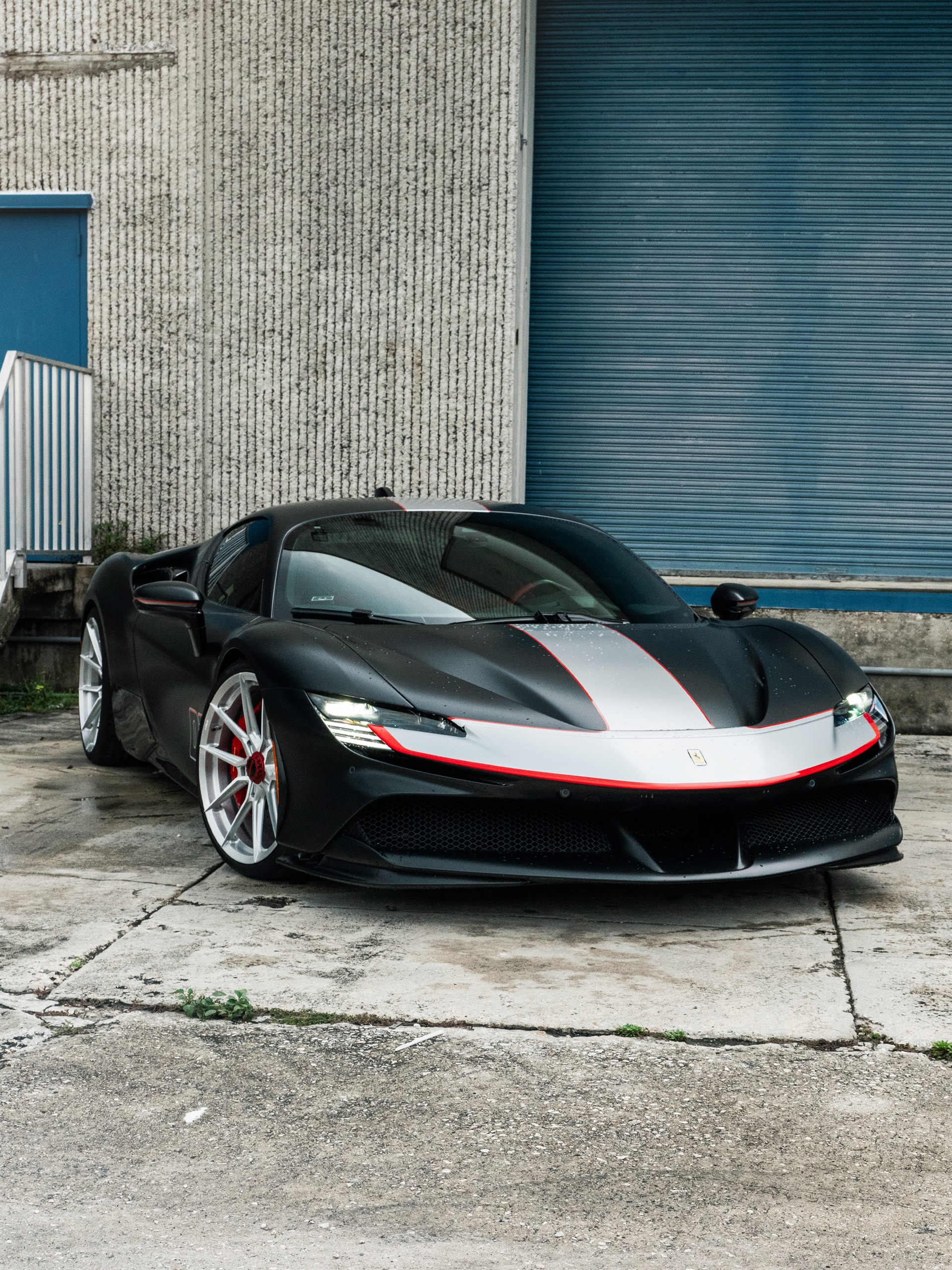 Ferrari SF90 | Nero Assetto Fiorano | on Novitec NF-10 | Brushed Clear