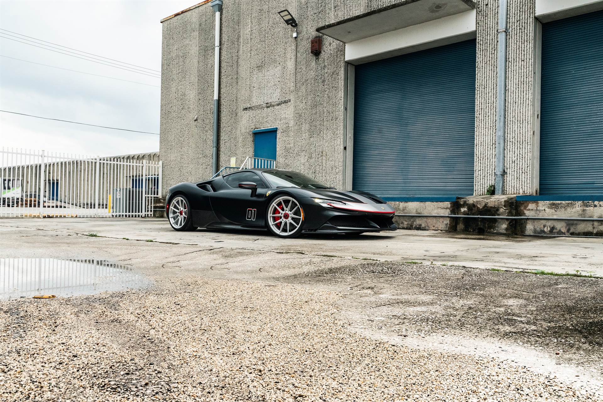 Ferrari SF90 | Nero Assetto Fiorano | on Novitec NF-10 | Brushed Clear
