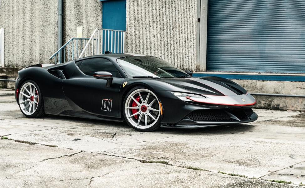 Novitec Ferrari SF90 Coupe with NF-10 Wheels & RYFT Exhaust