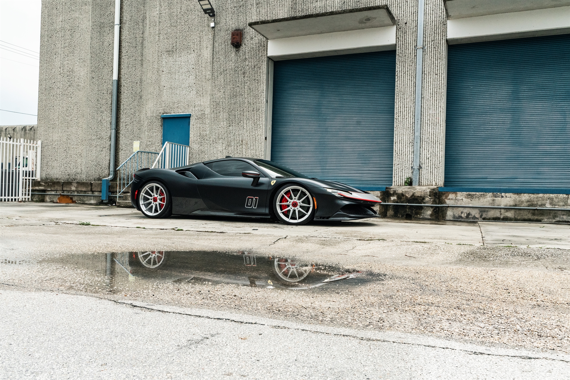 Ferrari SF90 | Nero Assetto Fiorano | on Novitec NF-10 | Brushed Clear
