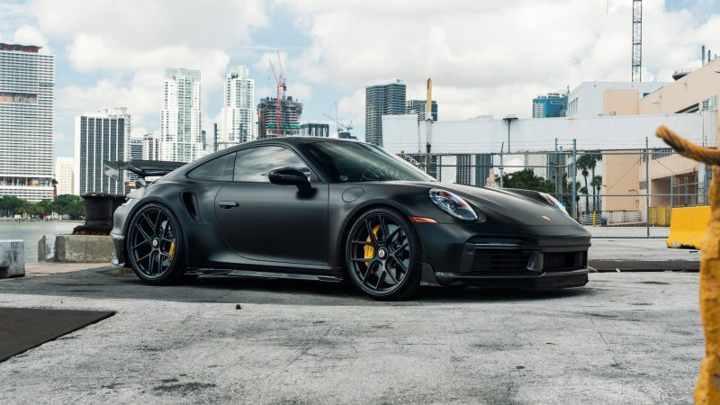 First ever MANSORY 992 Turbo S Rear on HRE R101 LW wheels