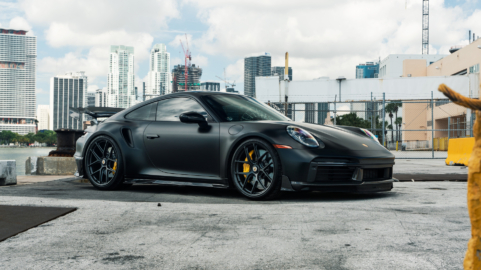 MANSORY 992 Turbo S | Black | on HRE R101 LW | Satin Black