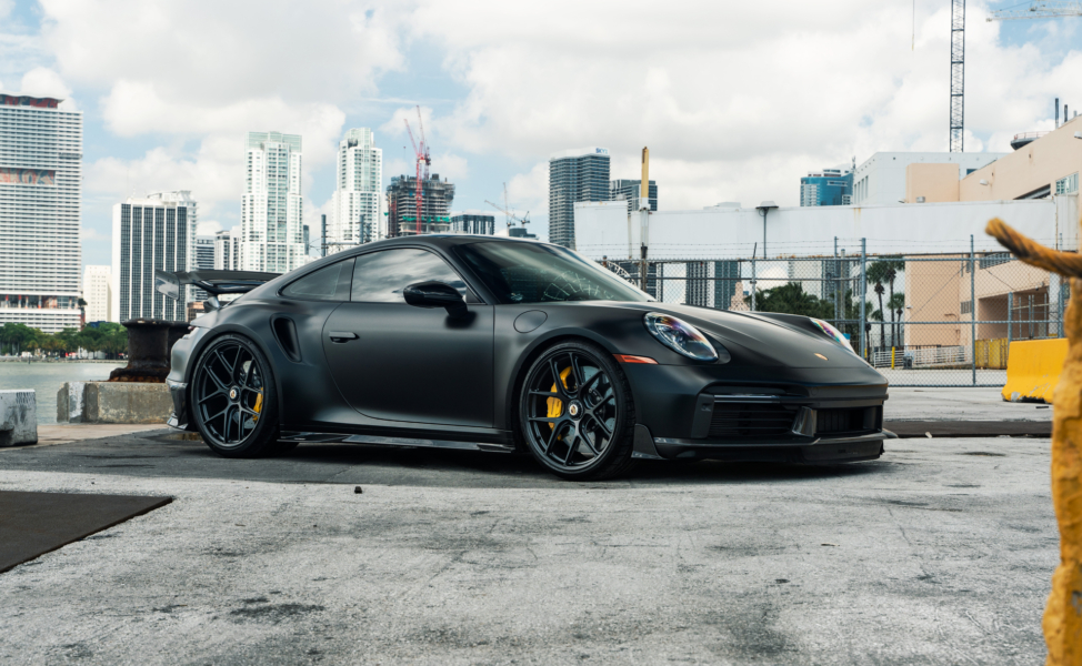 MANSORY 992 Turbo S | Black | on HRE R101 LW | Satin Black