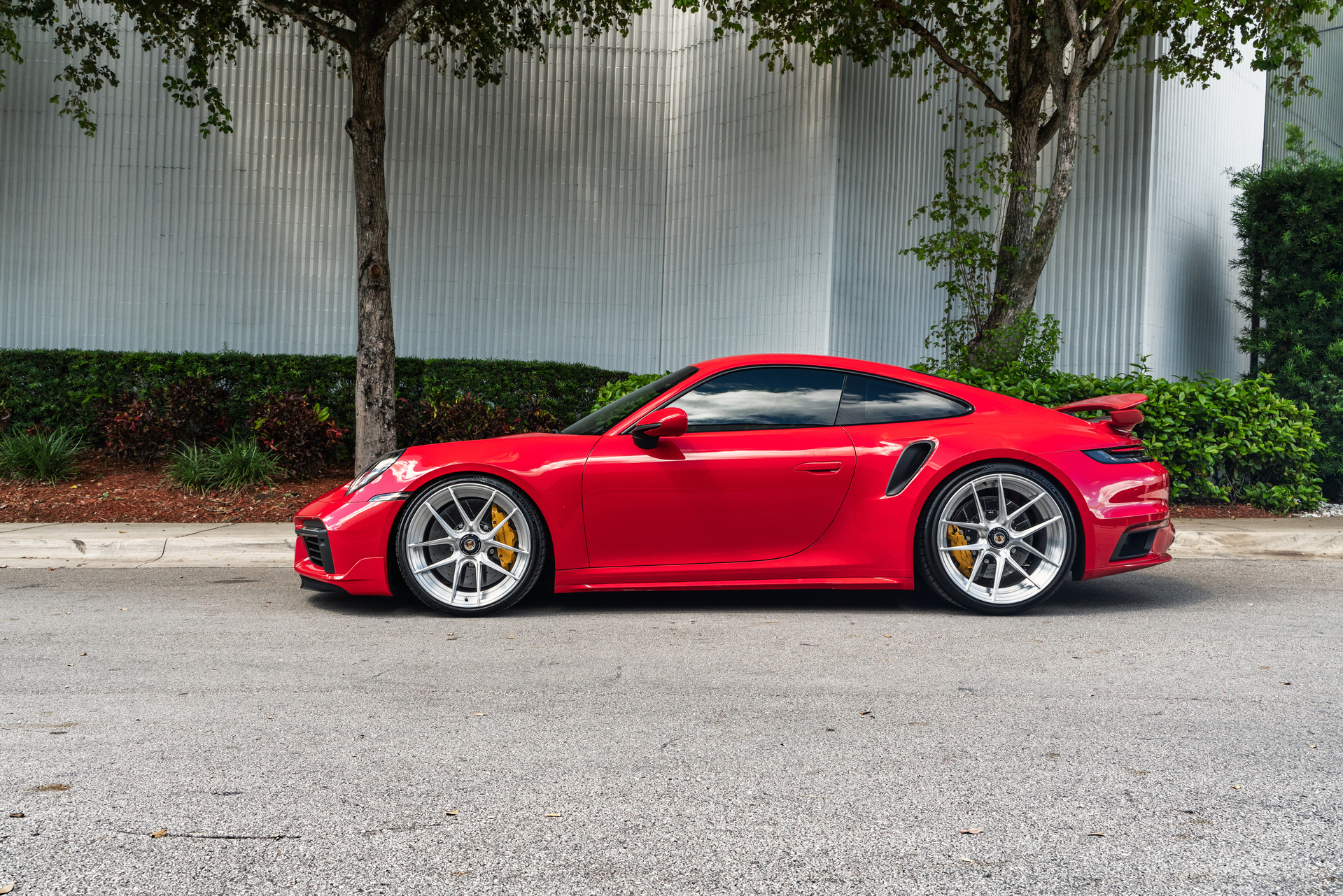 Porsche 992 Turbo S | Guards Red | on ANRKY XR-201 | Brushed Clear