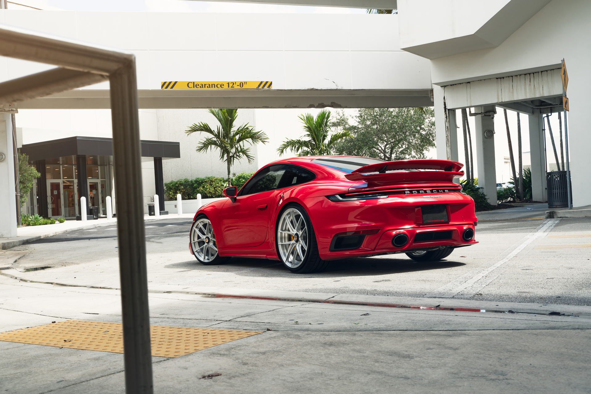 Porsche 992 Turbo S | Guards Red | on ANRKY XR-201 | Brushed Clear