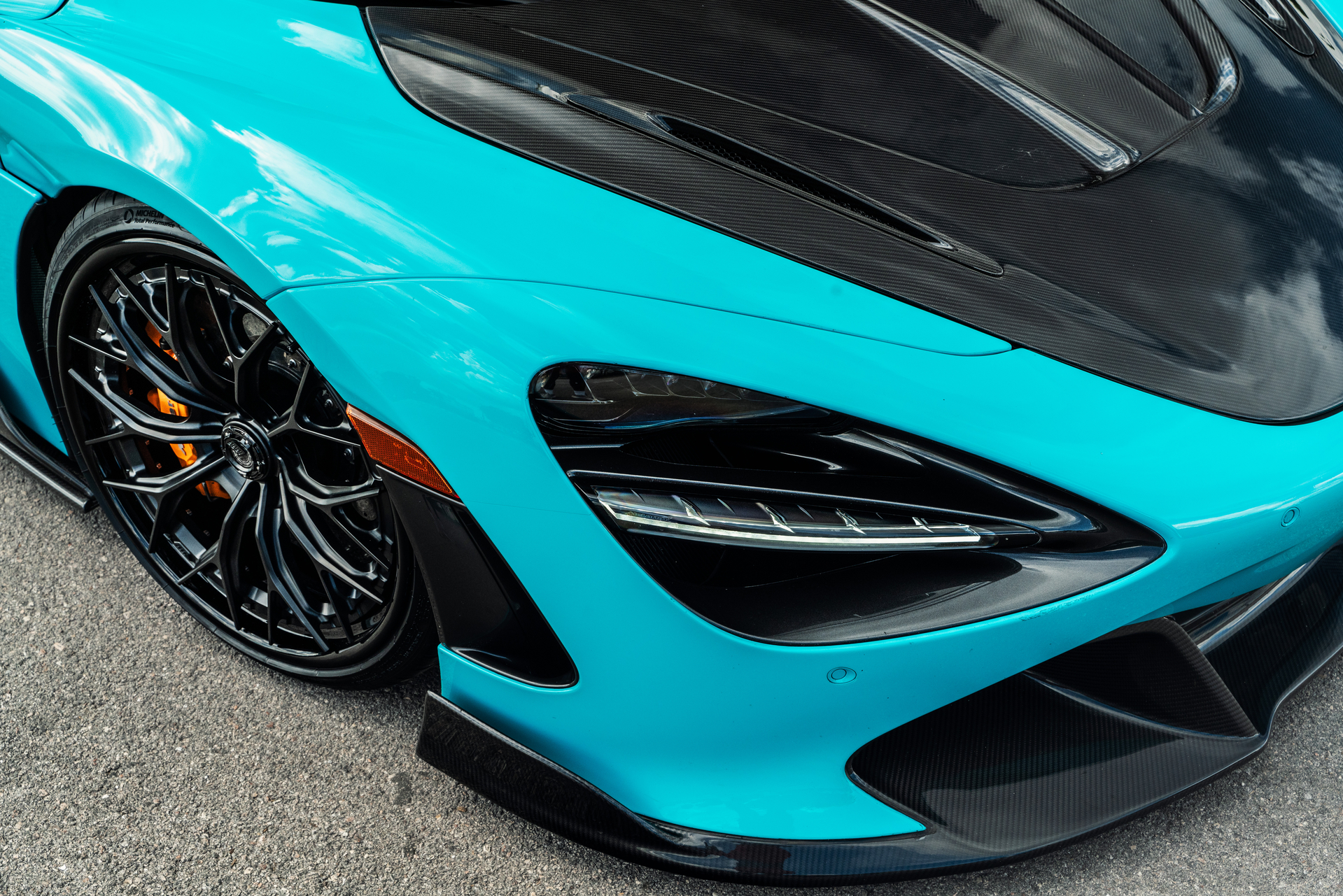 McLaren 720 Spider on 1886 Wheels