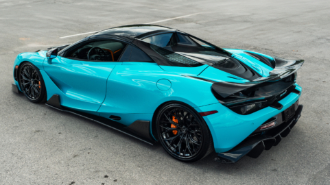 McLaren 720 Spider on 1886 Wheels