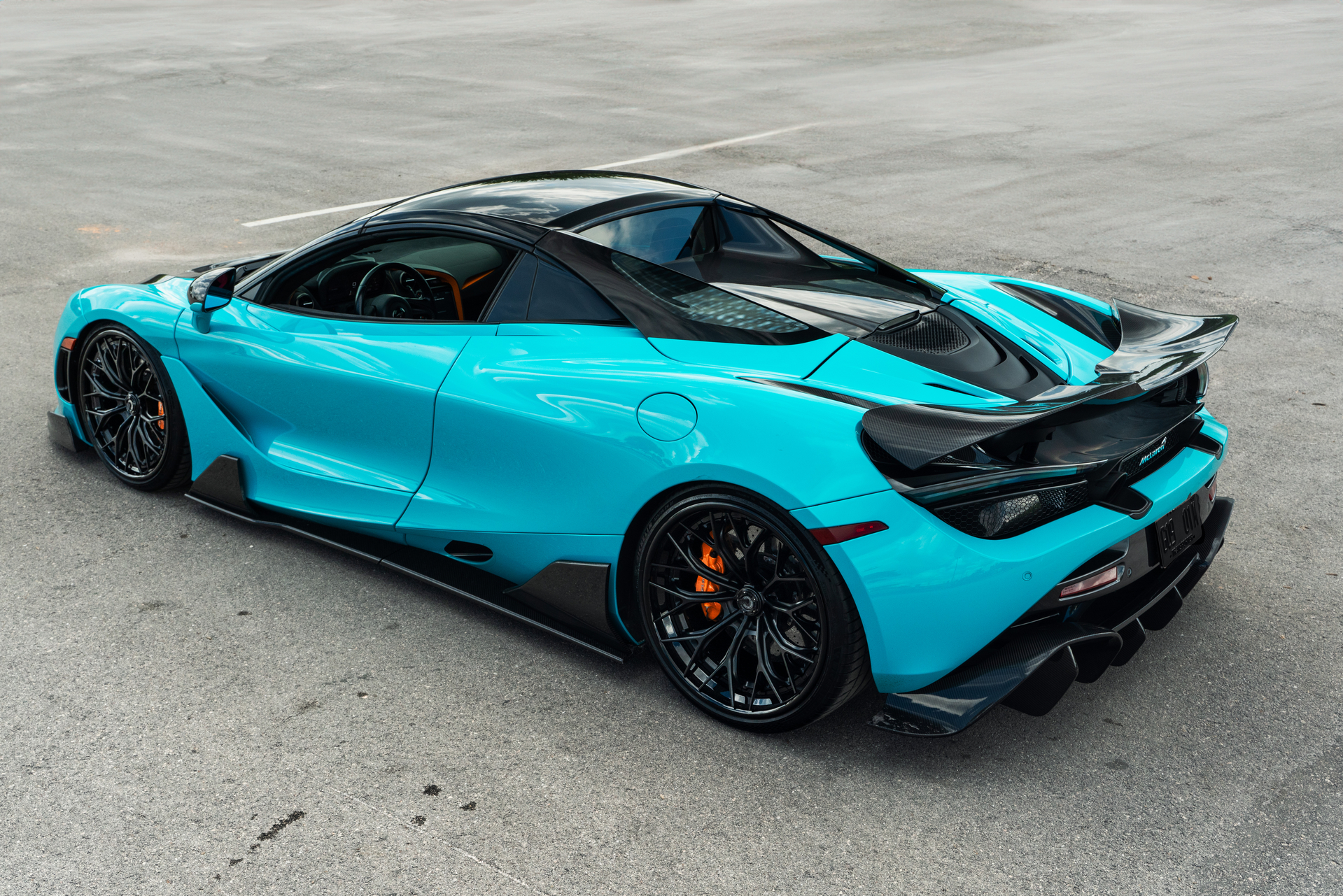 McLaren 720 Spider on 1886 Wheels