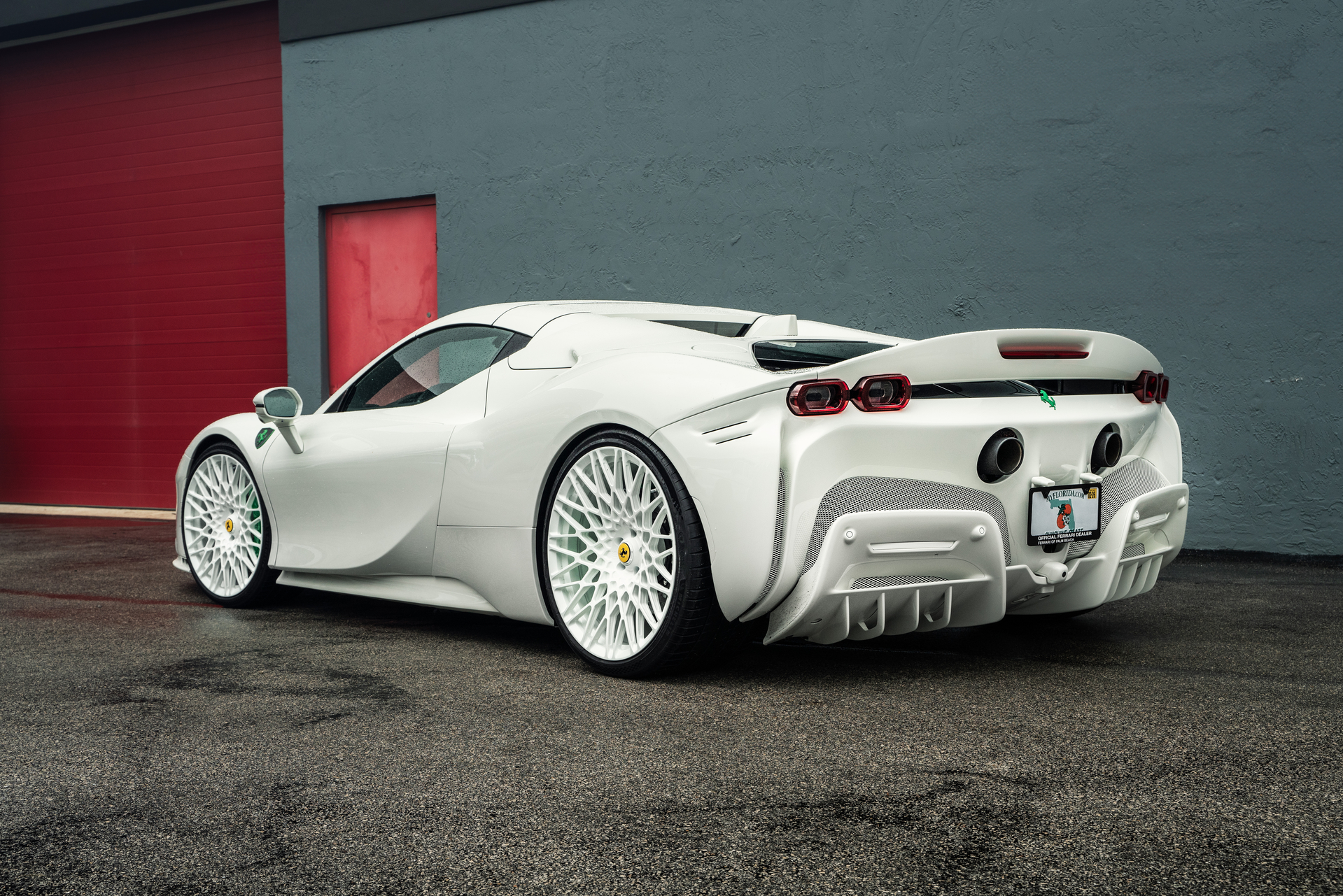 Ferrari SF90 on 1886 Wheels