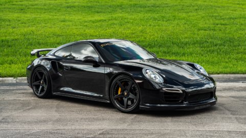 Porsche 991.1 Turbo S | Black | on ANRKY RS5.3C | Satin Black