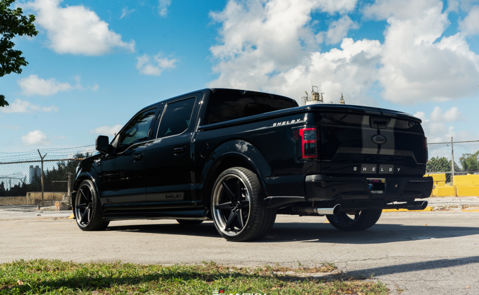 Shelby Ford F150 Super Snake | Agate Black | on ANRKY RS6.3 | Satin Black