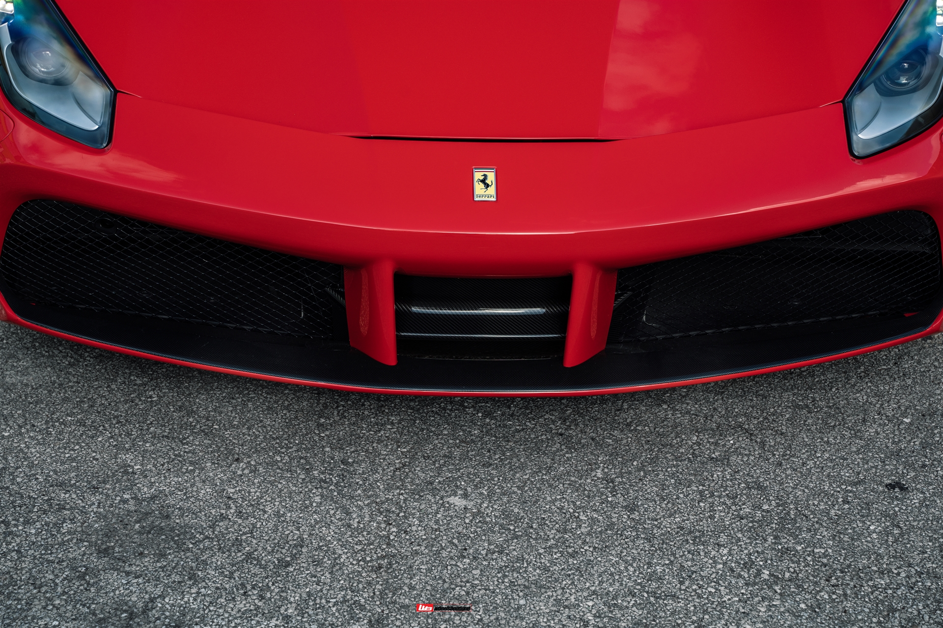 Ferrari 488 Spider | Rosso Corza | on HRE P107SC | Satin Black
