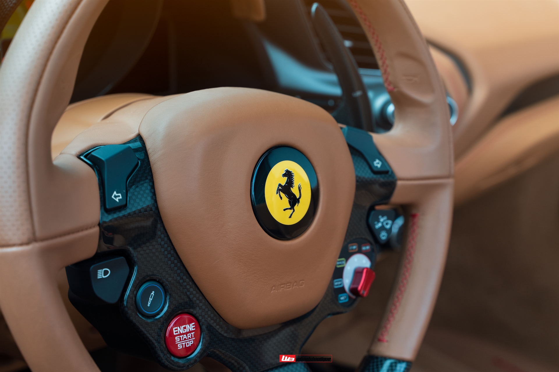 Ferrari 488 Spider | Rosso Corza | on HRE P107SC | Frozen Polished Gold