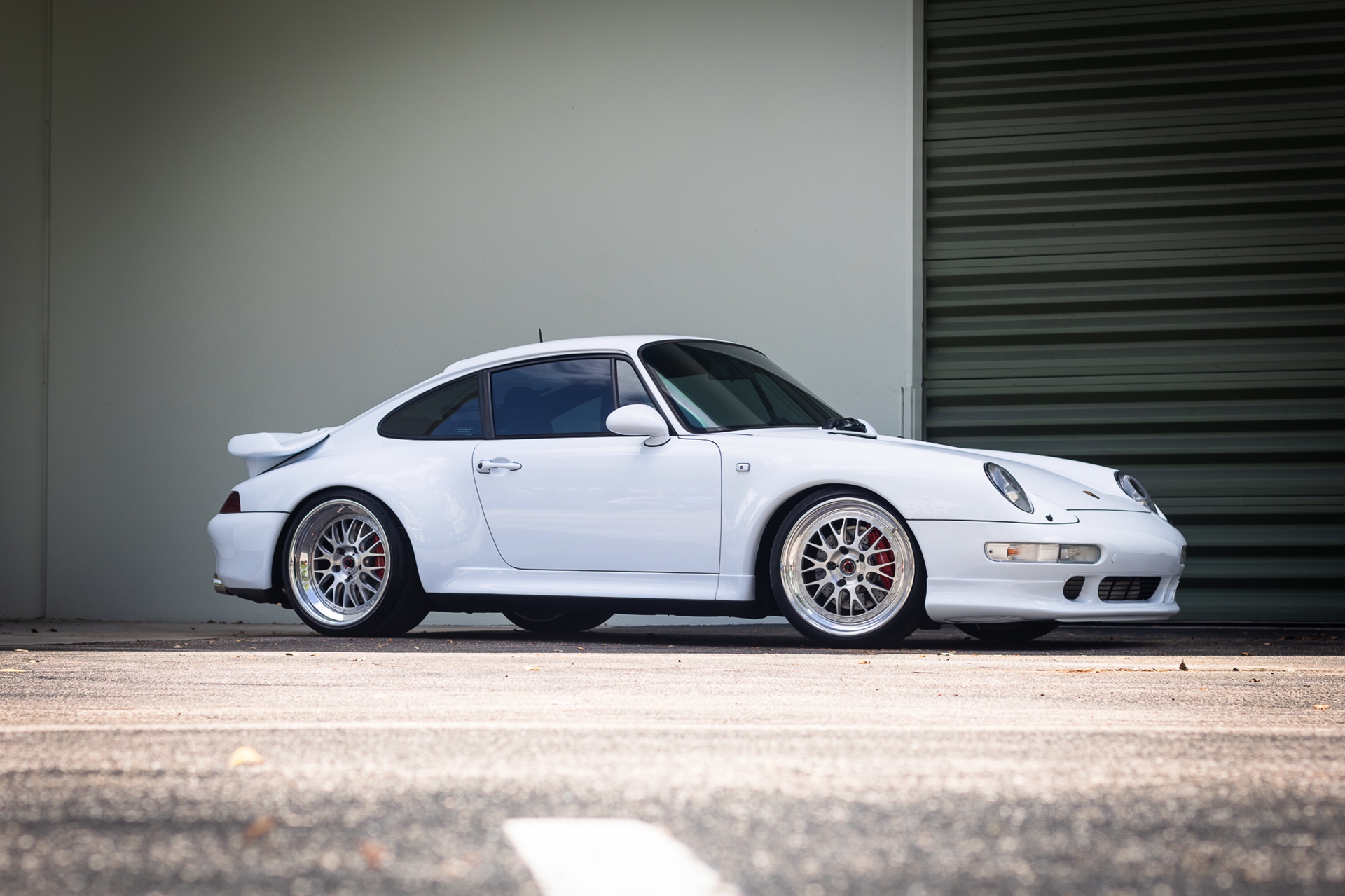 Porsche 993 911 Turbo on BBS Wheels