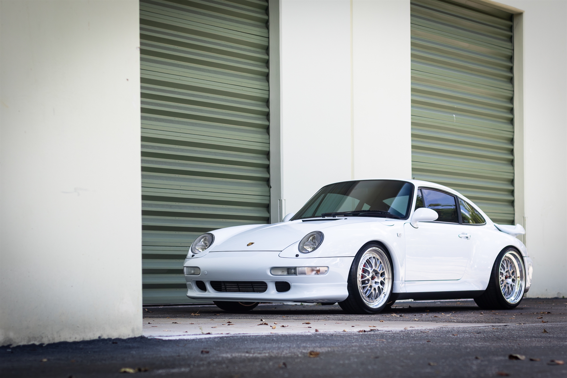 Porsche 993 911 Turbo on BBS Wheels