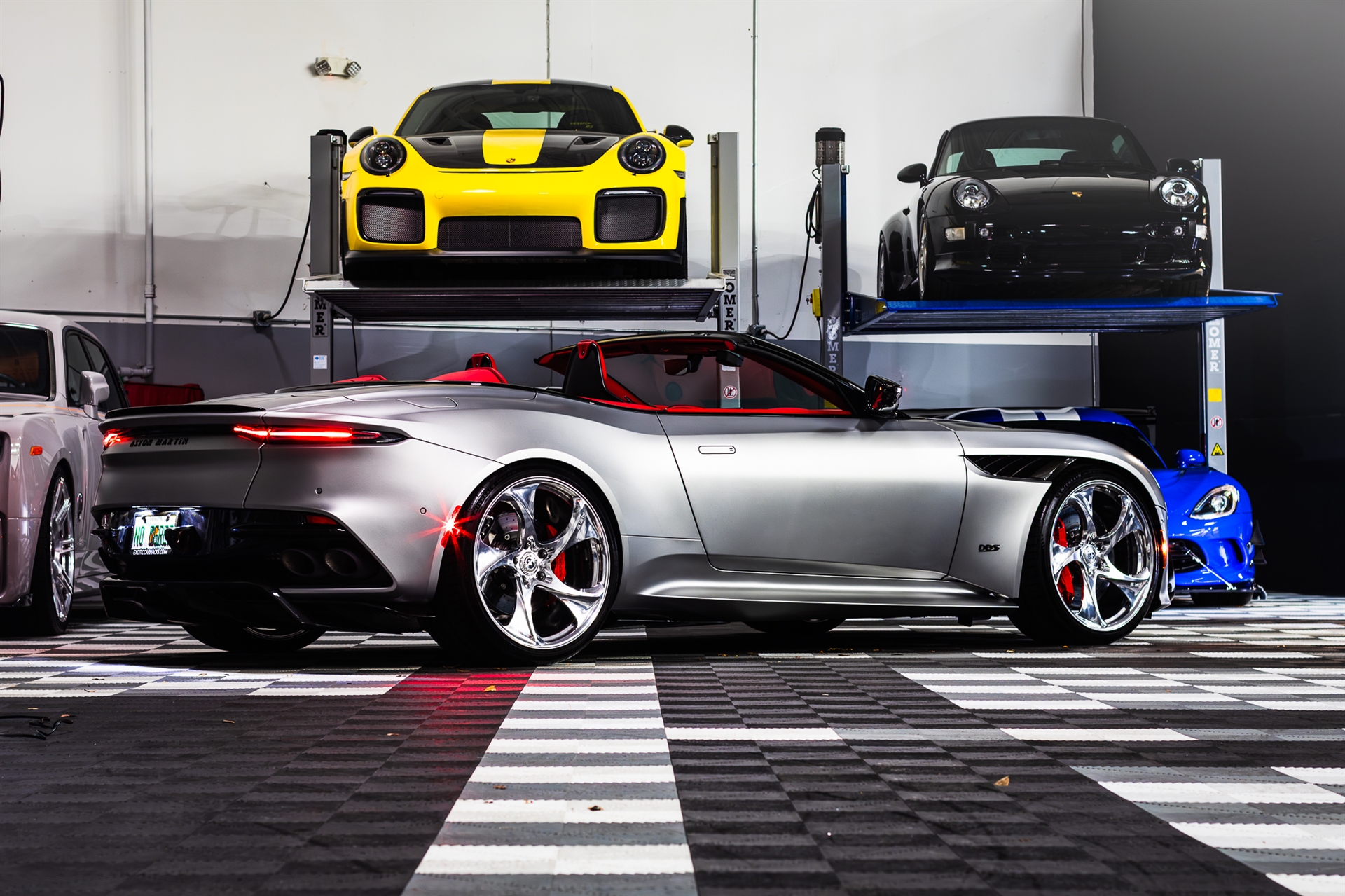 Aston Martin DBS 770 Ultimae on HRE Wheels 522M